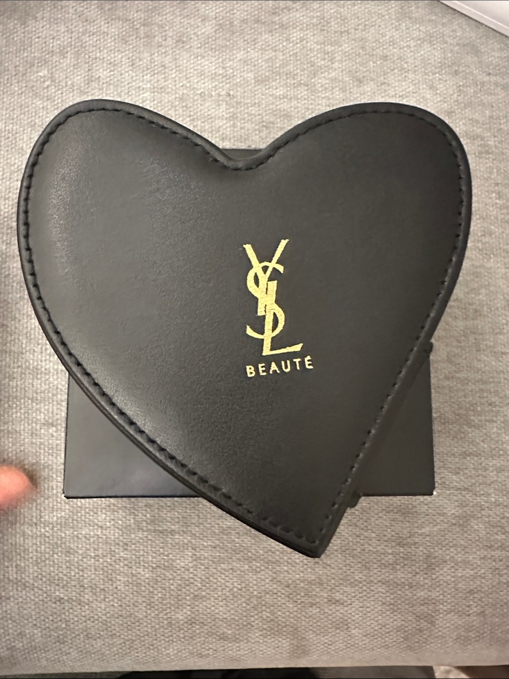 Yves Saint Laurent beauty Black & Gold Heart case YSL